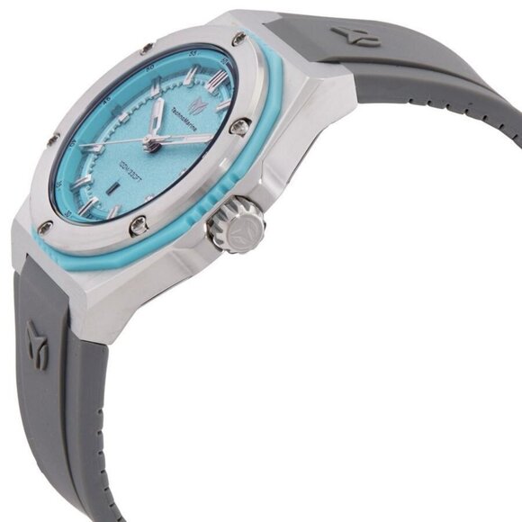 NWT Authentic Technomarine Coral Quartz Green Dial Women's Watch - Picture 2 of 3